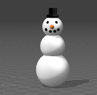 snowman toys christmas frosty holliday winter 3d print model - Mito3D