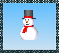 pupazzo neve guidato paralume arte Natale contento natale santa 3d print model - Mito3D