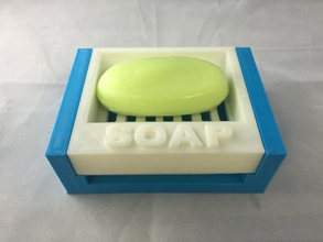 jabón caso artículos para el hogar casa 3d print model - Mito3D