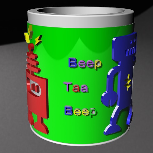 soda can cooler beep office coolers holder toys 3D print model - Mito3D