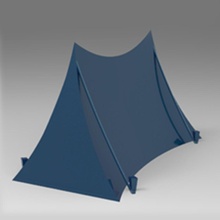soldiers tent toys 3d print model - Mito3D