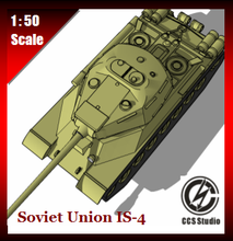 soviétique syndicat is 4 jouets réservoir guerre ii 3d print model - Mito3D