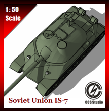 sovyet Birlik is 7 oyuncaklar tank savaş ii 3d print model - Mito3D