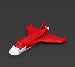 space ship 20 duo 3d print model - Mito3D