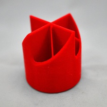 spirale vaso penna l'istruzione 3d print model - Mito3D