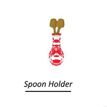 spoon holder housewares color kitchen ware 3d print model - Mito3D