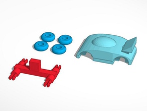 coche deportivo los juguetes 3d print model - Mito3D