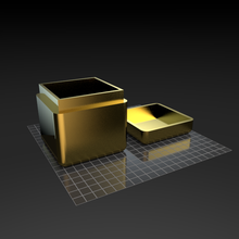 square tub housewares eastough aolcom 3d print model - Mito3D