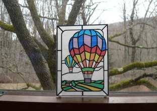 stained glass balloon art color 3d print model - Mito3D