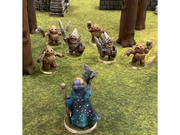 stalagknights - 32mm toys 28mm game gaming mini miniature roleplaying rpg 3D print model - Mito3D