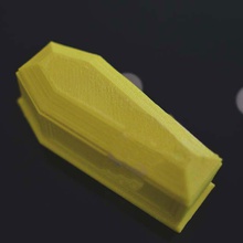 stamp container coffin office 3d print model - Mito3D