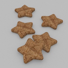 star cookie articoli per la casa i cibo stampante 3d print model - Mito3D