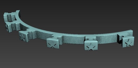 star Maske schließe tools 3d print model - Mito3D