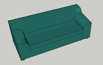 steelcase divano articoli per la casa sedia bambola mobili houes 3d print model - Mito3D