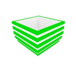bande de pot 1 vert les articles ménagers couleur sac mélangé l'usine rayure textures 3d print model - Mito3D