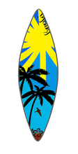 surfing board 2 toys 3d print model - Mito3D