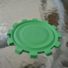 Tee-pad poly Sonnenblume Haushaltswaren 3d print model - Mito3D