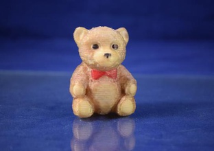 teddy-Bär - Spielzeug tragen Farbe Figur teddy 3d print model - Mito3D