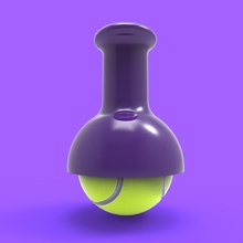 tennis-ball-Massagegerät Haushaltswaren Juli wta2016 3d print model - Mito3D