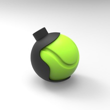 palla da tennis retriever 2 wta 2016 strumenti il 3d print model - Mito3D
