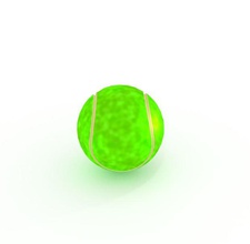 tennis ball toys color mixed bag textures 3d print model - Mito3D