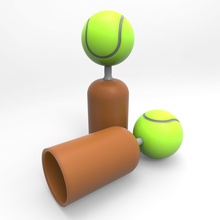 tennis finger toy e toys wta 2016 3d print model - Mito3D