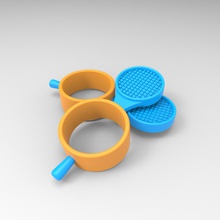 tennis finger toy toys wta 2016 3d print model - Mito3D