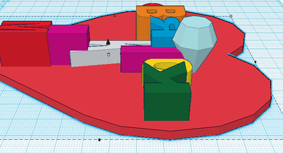 teste de impressão a arte 3d 3d print model - Mito3D