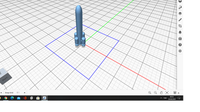 test rocket toys 3d print model - Mito3D