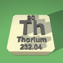 thorium periodic table fridge magnet education 3d print model - Mito3D