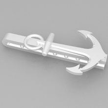 tie clip 1 a moda clipe laço tieclip 3d print model - Mito3D