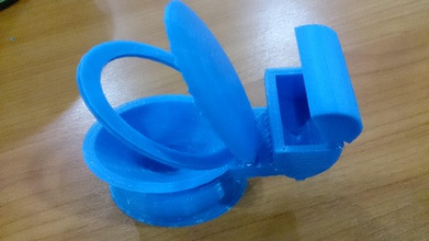 vaso sanitário brinquedos casa de banho 3d print model - Mito3D