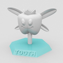 fata dei denti i giocattoli dente toothfairy giorno 3d print model - Mito3D
