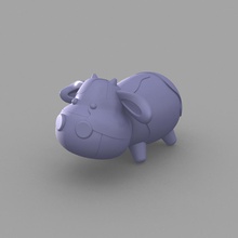 toy cow v2 appreciation day toys cowappreciationday toycow 3d print model - Mito3D