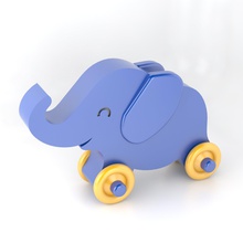 toy elephant appreciation day toys 3d print model - Mito3D