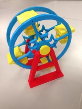 toy ferris wheel toys 3d print model - Mito3D