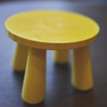 toy furniture stool toys 3d print model - Mito3D