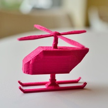 helicóptero de brinquedo brinquedos 3d print model - Mito3D