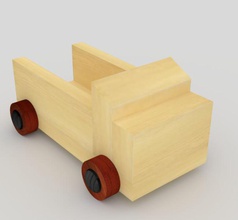 Spielzeug-LKW - Spielzeug 3d print model - Mito3D