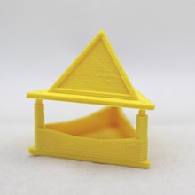 triangle conteneur les articles ménagers 3d print model - Mito3D