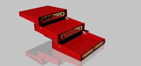 triple b - Spielzeug genial box Schmuck-box Juwelen tool-box 3d print model - Mito3D