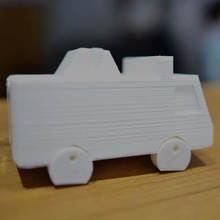 LKW-tape verzichten Bildung 3d print model - Mito3D
