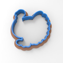 die Türkei cookie-cutter Haushaltswaren cookie cutter Notwendigkeiten das Erntedankfest thanksgiving day 3d print model - Mito3D