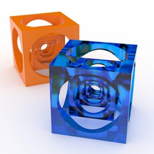 turner cube alpha art incontournable de 3d print model - Mito3D