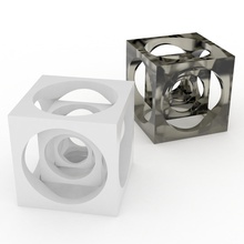 turner cubo art ineludible 3d print model - Mito3D