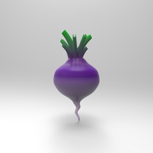 die Rübe 20-mix gradient Gemüse 3d print model - Mito3D