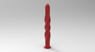twisted building 270 art famous structure tower 3d print model - Mito3D