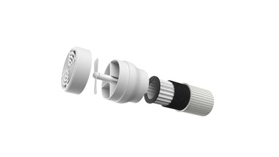 usb fan air purifier gadgets 3d print model - Mito3D
