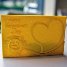 Sevgililer kartı eğitim 2015 valentine 3d print model - Mito3D