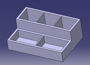 diversos propósitos de la caja almacenamiento oficina cuadro 3d print model - Mito3D